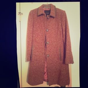 Tweed wool coat